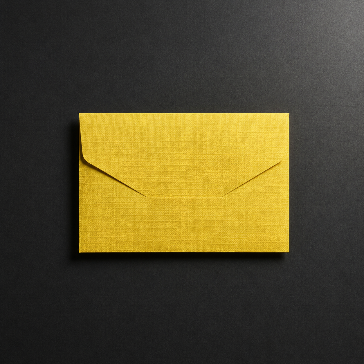 Σετ 6  Mini Gift Cards με Χειροποίητους Mustard Yellow Φακέλους
