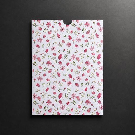 Φάκελος Συρταρωτός 15x20 Magenta Flowers