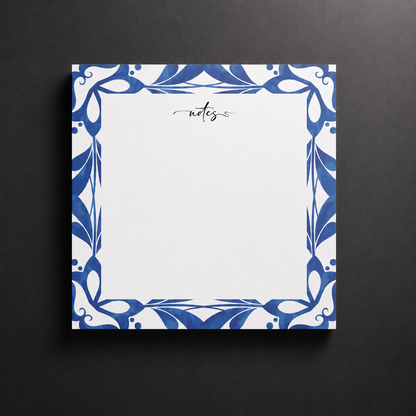 Σετ 6 Notepads Lemon Tile | Μπλοκ Σημειώσεων & Grocery List με Μεσογειακό Σχέδιο