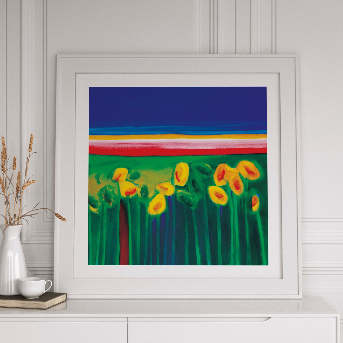 Sun Field And Horizons Σταύρος Κοτσιρέας Συλλεκτική Giclée Εκτύπωση