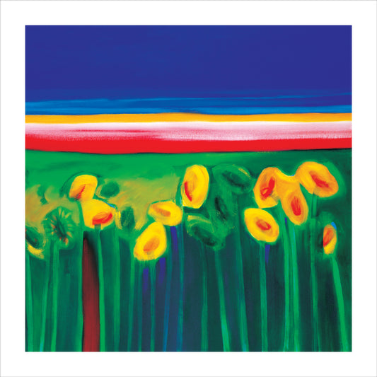 Sun Field And Horizons Σταύρος Κοτσιρέας Συλλεκτική Giclée Εκτύπωση