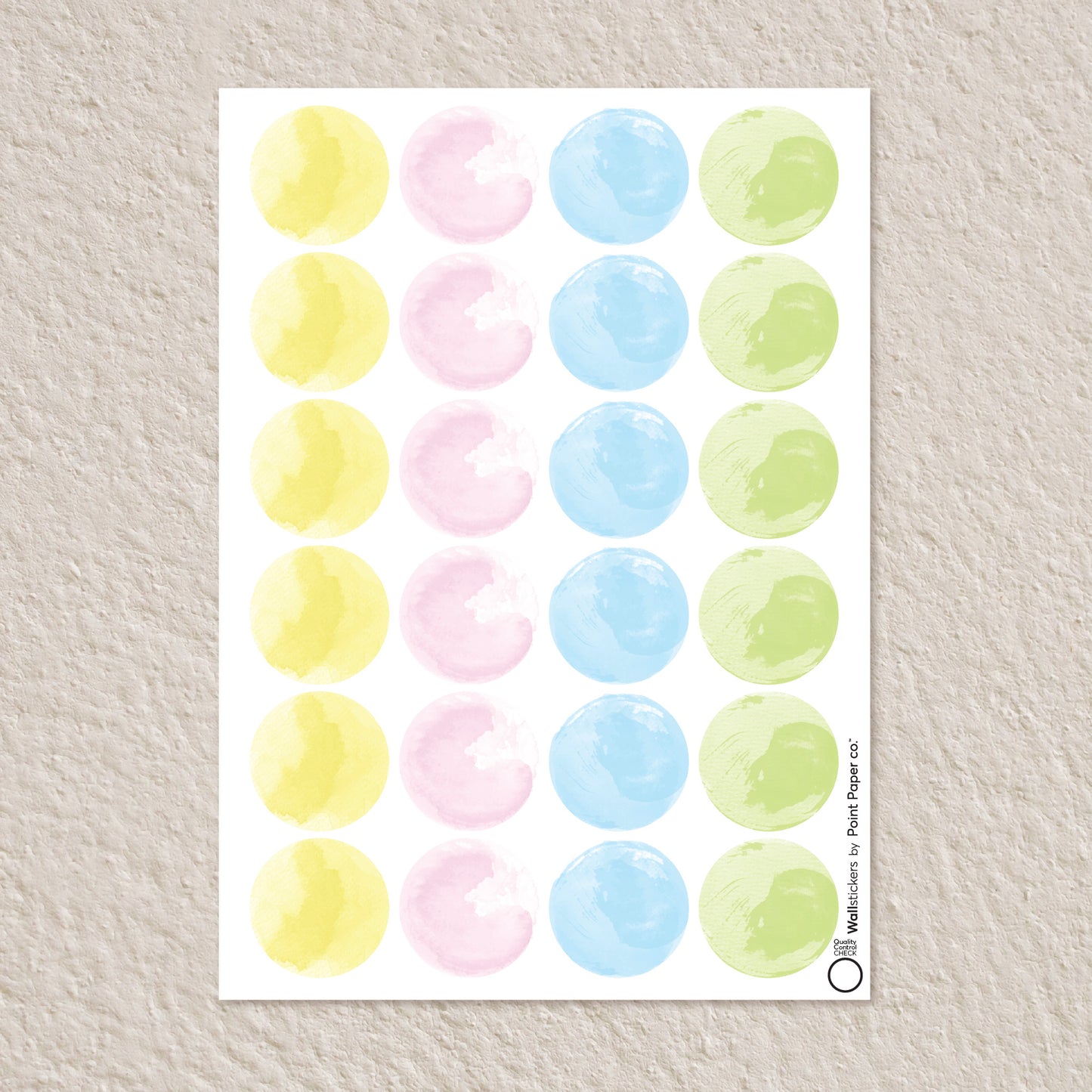 Αυτοκόλλητα Τοίχου για Παιδικό Δωμάτιο | Marshmallow Polka Dots