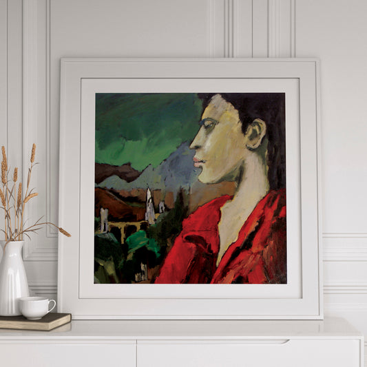 Self Portrait In Mani Σταύρος Κοτσιρέας Συλλεκτική Giclée Εκτύπωση